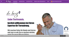 Desktop Screenshot of dr-berg-tiernahrung.com